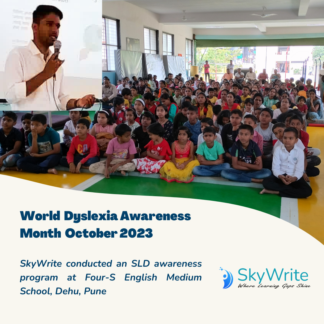 World Dyslexia Awareness at Four S English Medium School